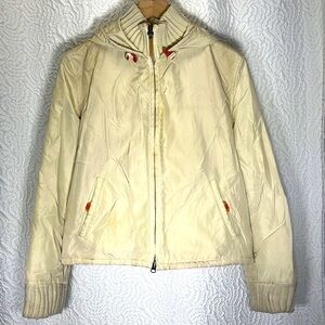 GUESS Vintage Y2K Bomber Jacket - Neutral Chic